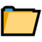 File Folder emoji on Microsoft